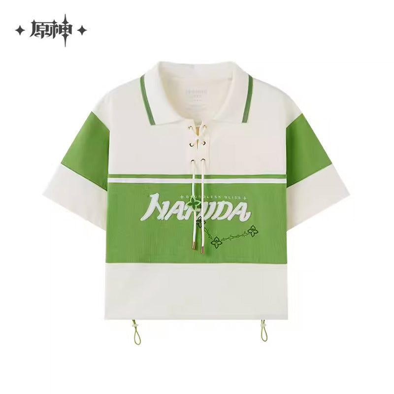 [OFFICIAL] Genshin Nahida Impression Apparel Series - Polo Shirt - Teyvat Tavern - Genshin Merch