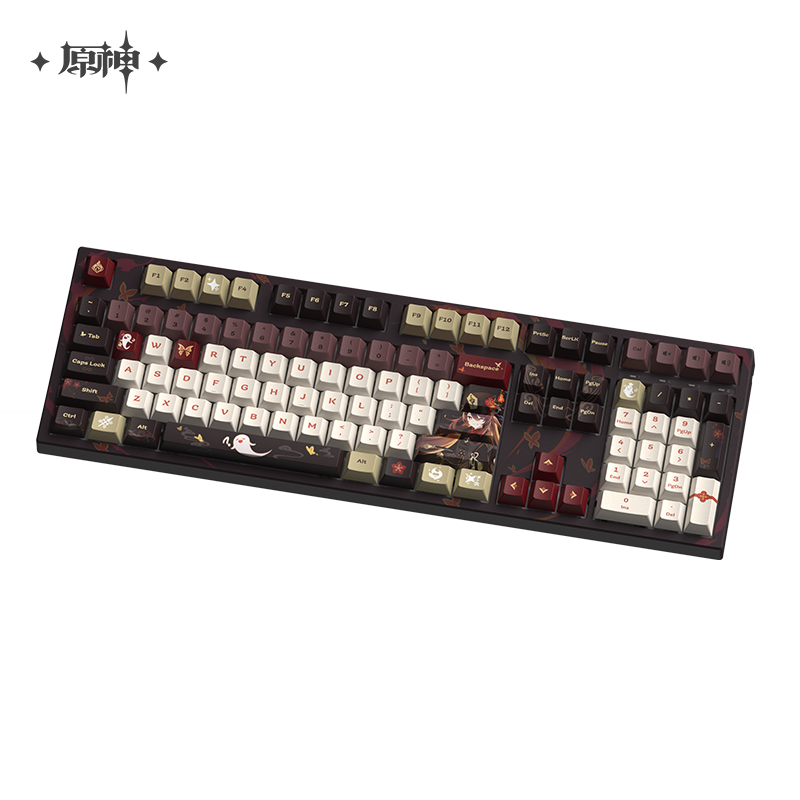 [OFFICIAL] Hu Tao “Plum Blossoms in the Snow” Theme Mechanical Keyboard - Teyvat Tavern - Genshin Merch