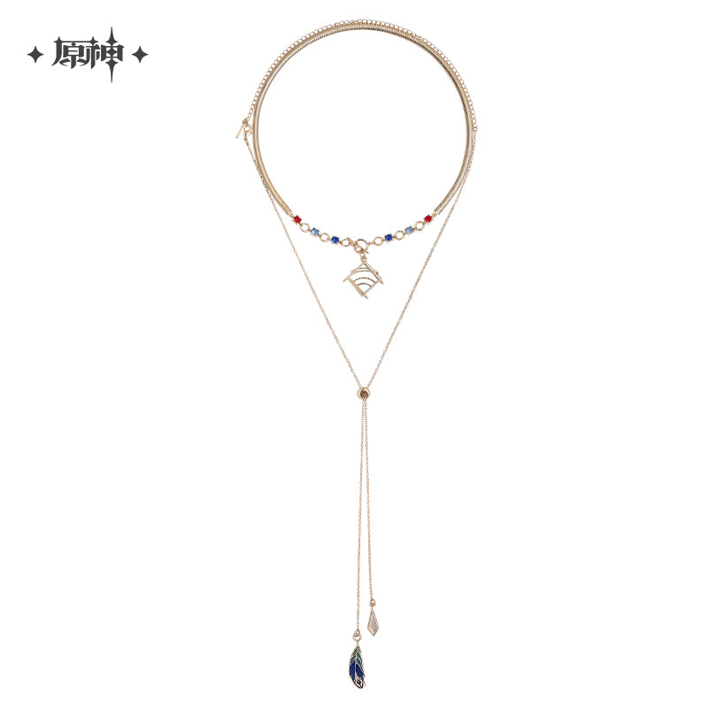 [OFFICIAL] Kaveh Impression Series Accessories - Necklace / Ear Clips - Teyvat Tavern - Genshin Impact & Honkai Star Rail Merch