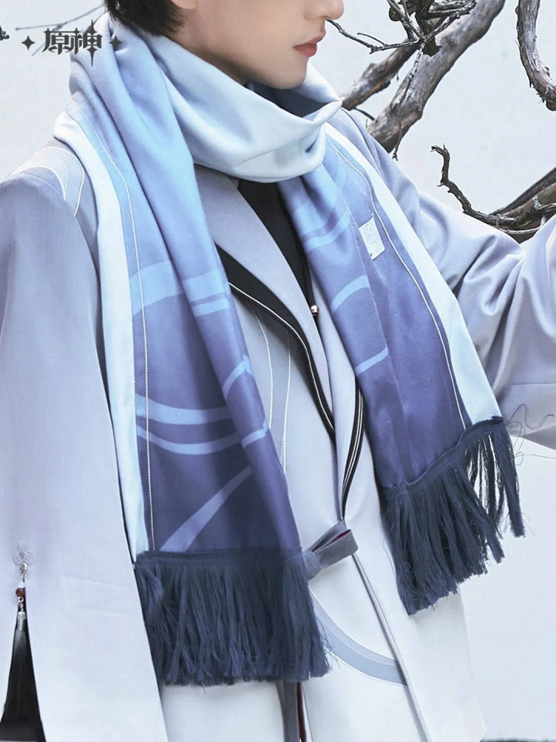 Genshin Impact Official Shenhe Impression Series Clothes and Accessories Scarf - Teyvatavern