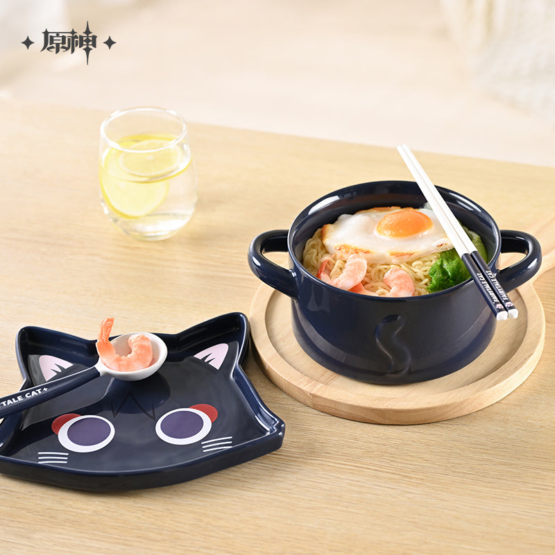 [OFFICIAL] Wanderer Fairytale Cat Series Household Ceramic Tableware Set - Teyvat Tavern - Genshin Impact & Honkai Star Rail Merch