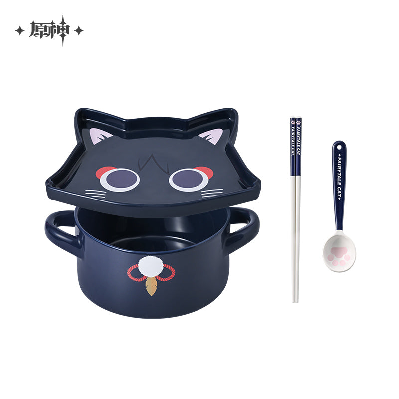 [OFFICIAL] Wanderer Fairytale Cat Series Household Ceramic Tableware Set - Teyvat Tavern - Genshin Impact & Honkai Star Rail Merch