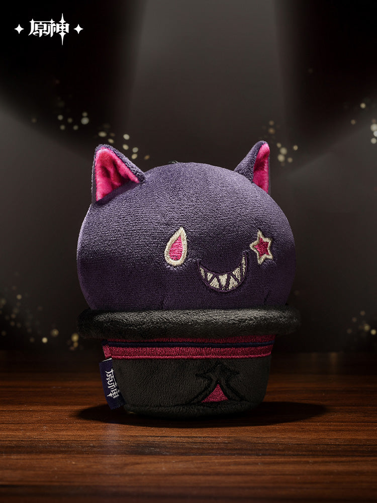 [OFFICIAL] Lyney Grin-Malkin Cat Pinch-Pinch Plush Toy - Teyvat Tavern - Genshin Merch