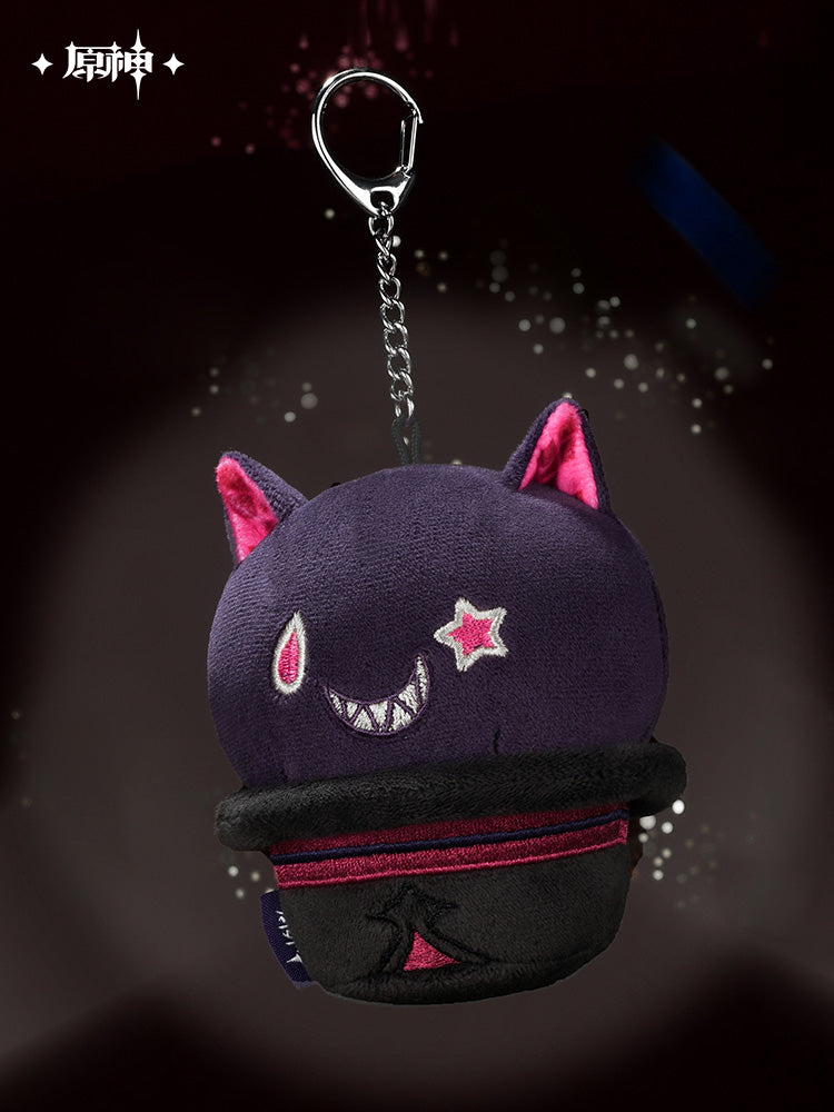 [OFFICIAL] Lyney Grin-Malkin Cat Pinch-Pinch Plush Toy - Teyvat Tavern - Genshin Merch