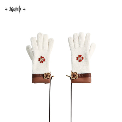 [OFFICIAL] Klee Impression Apparel Fleeing Sunlight Series - Scarf / Gloves - Teyvat Tavern - Genshin Merch