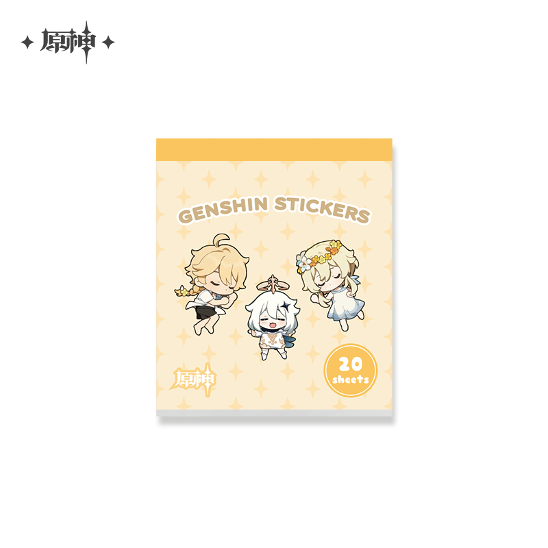 [OFFICIAL] Genshin Impact Paimon's Paintings Stickers Book