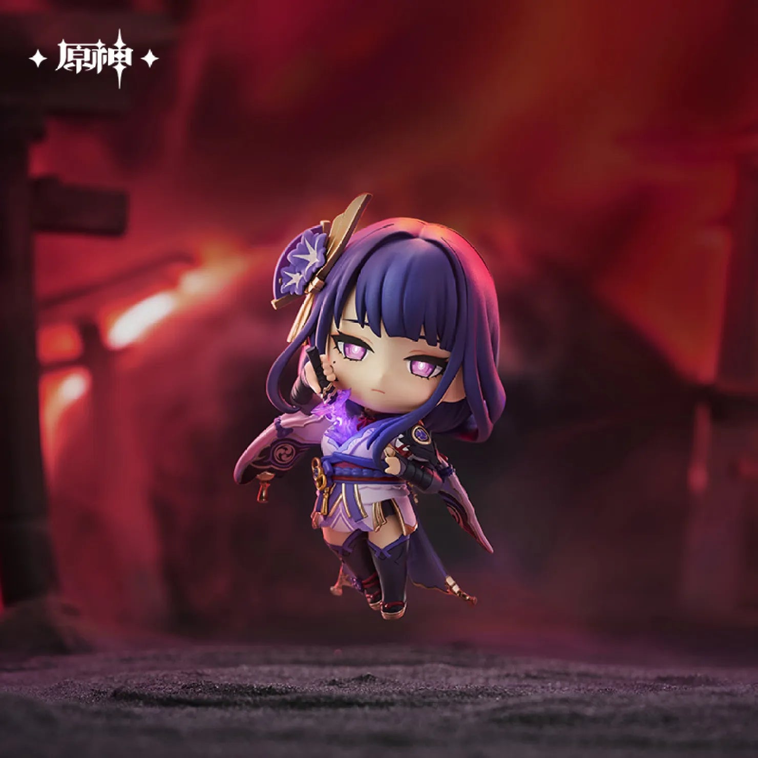 [OFFICIAL] Genshin Impact Raiden Shogun Chibi Cute Nendoroid Action Figure - Teyvat Tavern - Genshin Impact & Honkai Star Rail & 3Z Merch