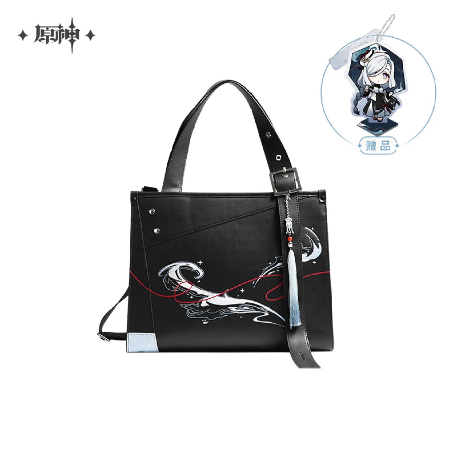 Genshin Impact Official Shenhe Impression Series Clothes and Accessories Tote Bag - Teyvatavern