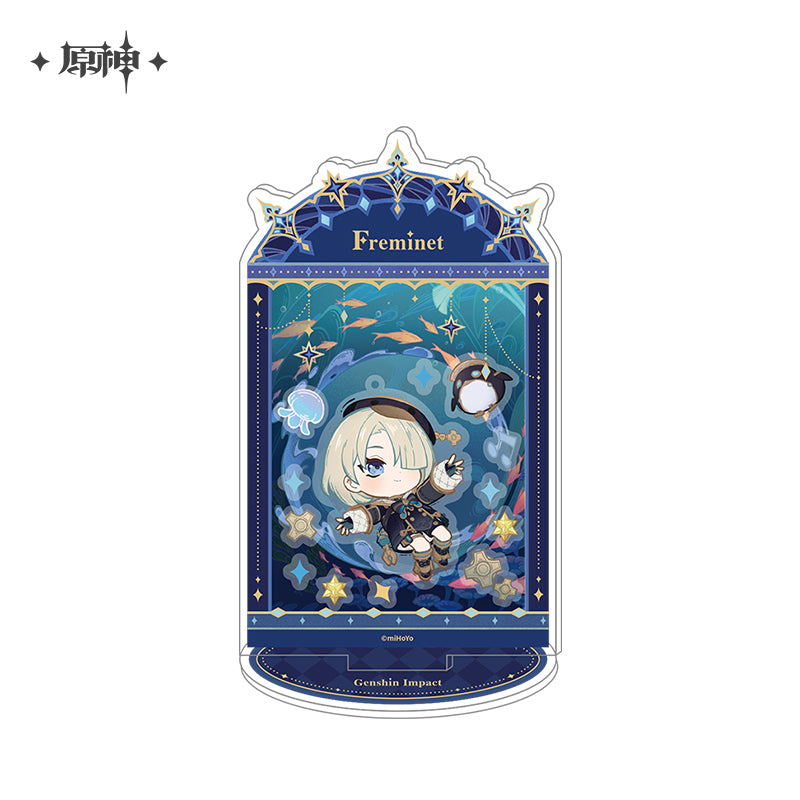 [OFFICIAL] Starlight Letter Series Character Acrylic Stand Figure - Teyvat Tavern - Genshin Merch