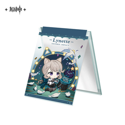 [OFFICIAL] Starlight Letter Series Character Portable Folding Cosmetic Mirror - Teyvat Tavern - Genshin Merch