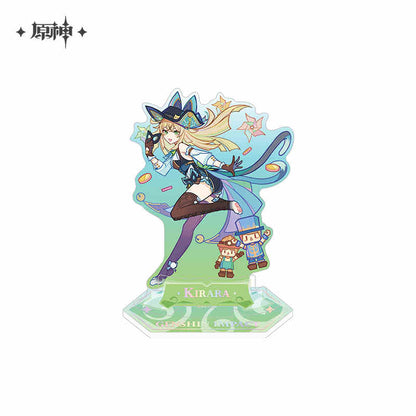 [OFFICIAL] Summertide Scales and Tales Themed Badge and Stand Figure - Teyvat Tavern - Genshin Impact & Honkai Star Rail Merch