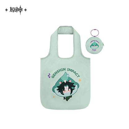 [OFFICIAL] Teyvat Zoo Series Folding Tote Bag With Coin Purse - Teyvat Tavern - Genshin Impact & Honkai Star Rail Merch