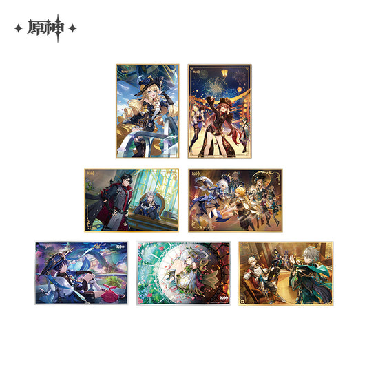 [OFFICIAL] Genshin Impact Themed Series Acrylic Color Cardboard - Teyvat Tavern - Genshin Merch