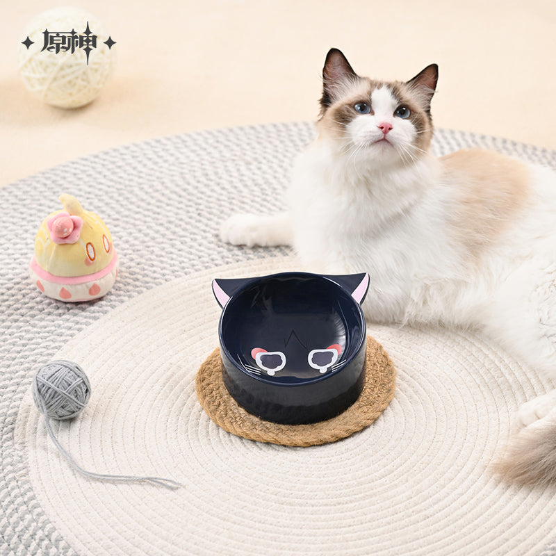 [OFFICIAL] Wanderer Fairytale Cat Series Household Ceramic Pet Bowl - Teyvat Tavern - Genshin Impact & Honkai Star Rail Merch