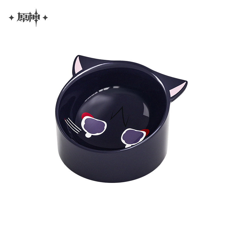 [OFFICIAL] Wanderer Fairytale Cat Series Household Ceramic Pet Bowl - Teyvat Tavern - Genshin Impact & Honkai Star Rail Merch