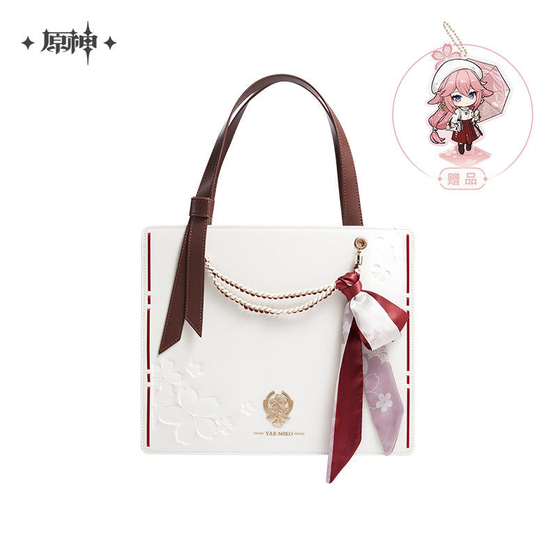 [OFFICIAL] Yae Miko Impression Series - Tote Bag - Teyvat Tavern - Genshin Impact & Honkai Star Rail Merch