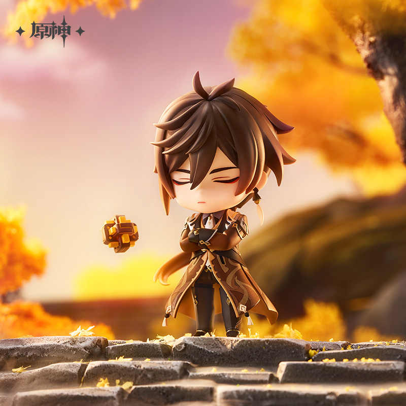 [OFFICIAL] Genshin Impact Zhongli Chibi Nendoroid Action Figure - Teyvat Tavern - Genshin Impact & Honkai Star Rail Merch