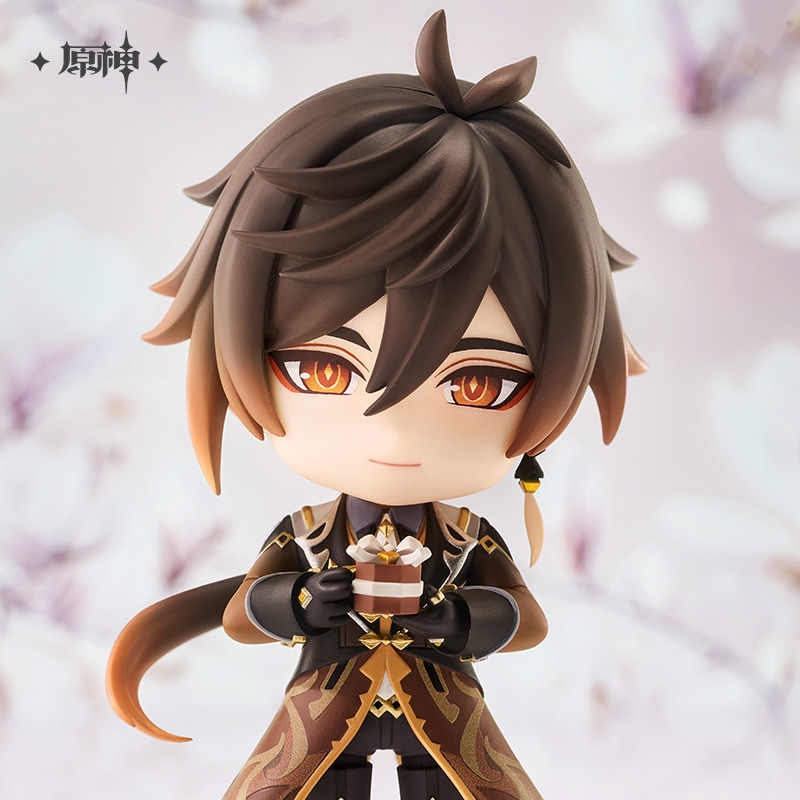 [OFFICIAL] Genshin Impact Zhongli Chibi Nendoroid Action Figure - Teyvat Tavern - Genshin Impact & Honkai Star Rail Merch