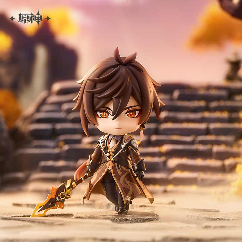 [OFFICIAL] Genshin Impact Zhongli Chibi Nendoroid Action Figure - Teyvat Tavern - Genshin Impact & Honkai Star Rail Merch