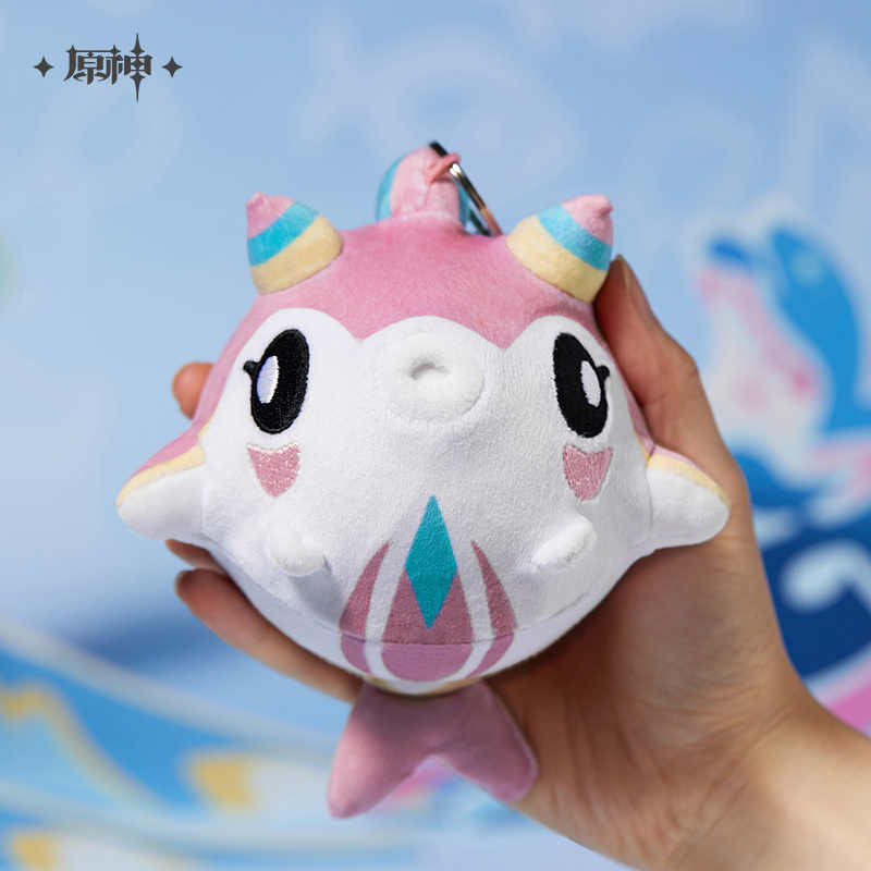 [OFFICIAL] Mualani's Pufferfish Plush Keychain - Teyvat Tavern - Genshin Impact & Honkai Star Rail Merch