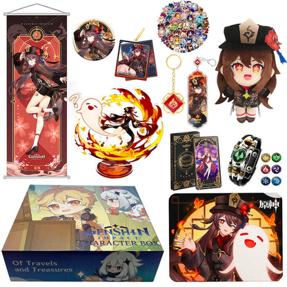 Genshin Impact Character Gift Box with Plush Toy - Teyvat Tavern - Genshin Merch