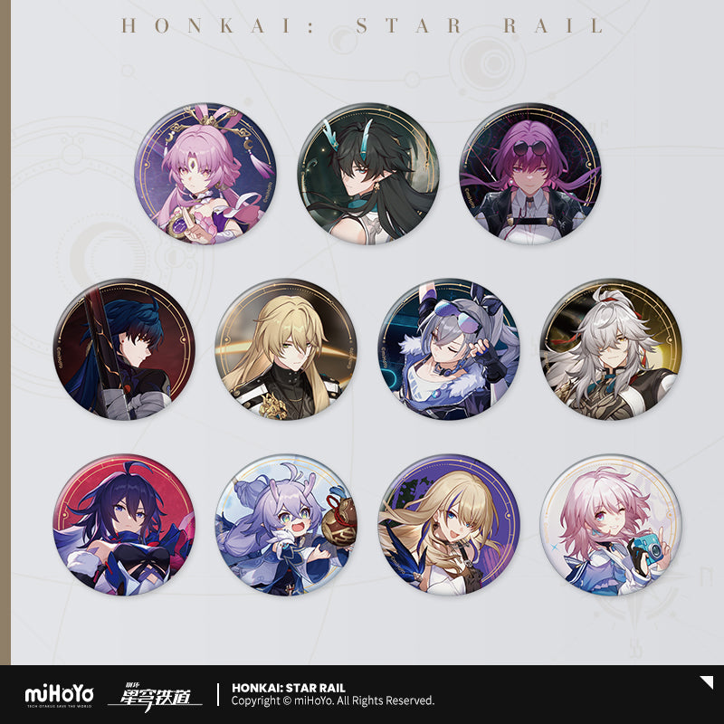 [OFFICIAL] Honkai Star Rail All Stars Series Reflective Badge - Teyvat Tavern - Genshin Merch