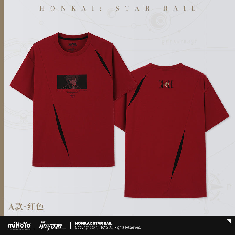 [OFFICIAL] Honkai Star Rail Blade Impression Series T-Shirt - Teyvat Tavern - Genshin Impact & Honkai Star Rail Merch