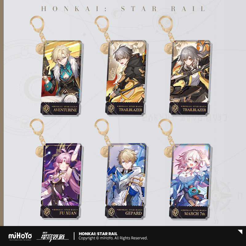 [OFFICIAL] Honkai Star Rail Character Acrylic Pendant - Preservation - Teyvat Tavern - Genshin Impact & Honkai Star Rail Merch