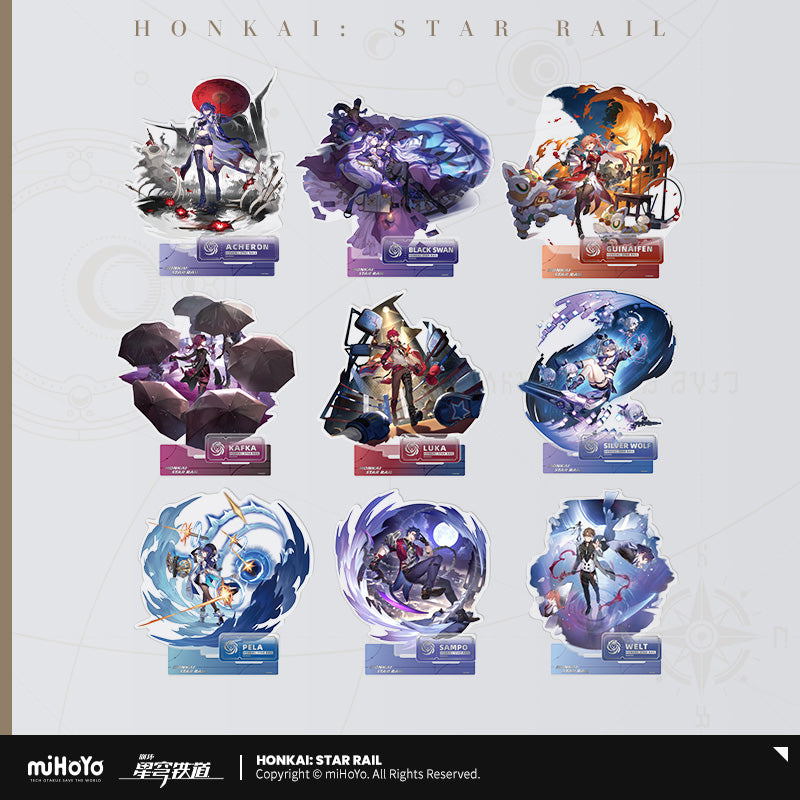 [OFFICIAL] Honkai Star Rail Character Acrylic Stand Figure - Nihility - Teyvat Tavern - Genshin Impact & Honkai Star Rail Merch