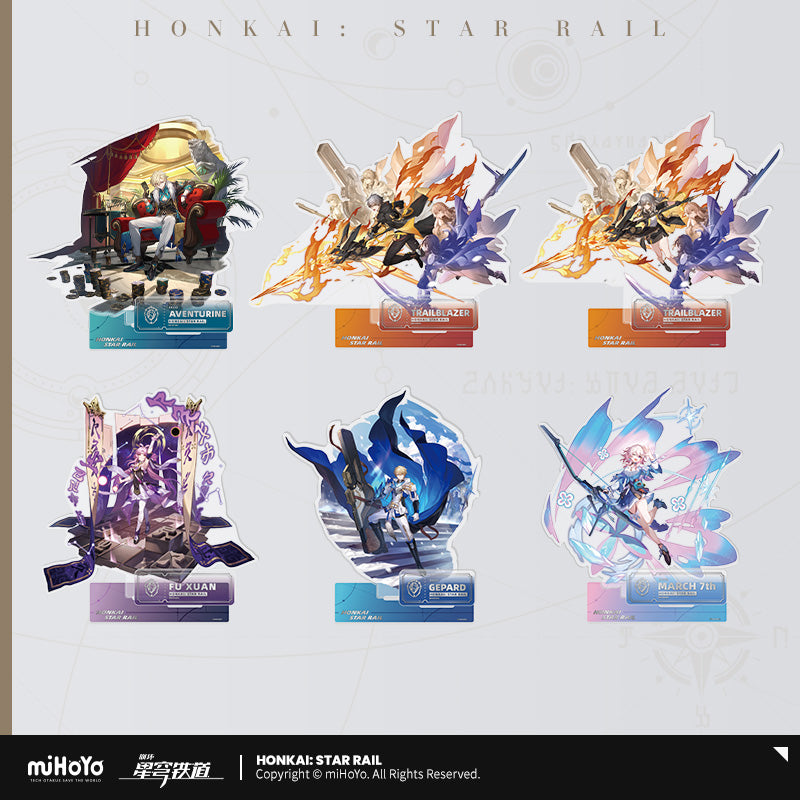 [OFFICIAL] Honkai Star Rail Character Acrylic Stand Figure - Preservation - Teyvat Tavern - Genshin Impact & Honkai Star Rail Merch