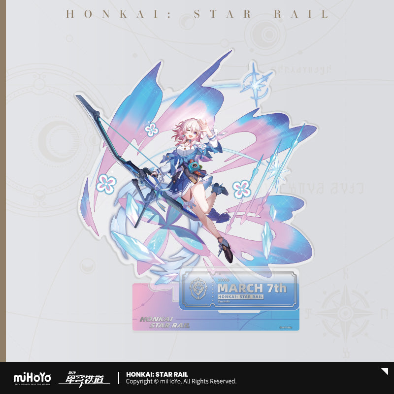 [OFFICIAL] Honkai Star Rail Character Acrylic Stand Figure - Preservation - Teyvat Tavern - Genshin Merch