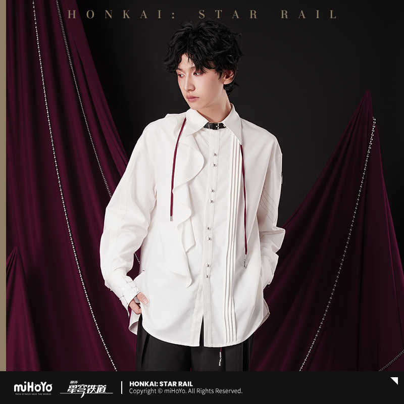 [OFFICIAL] Honkai Star Rail Kafka Impression Series Loose Fit Shirt - Teyvat Tavern - Genshin Impact & Honkai Star Rail Merch