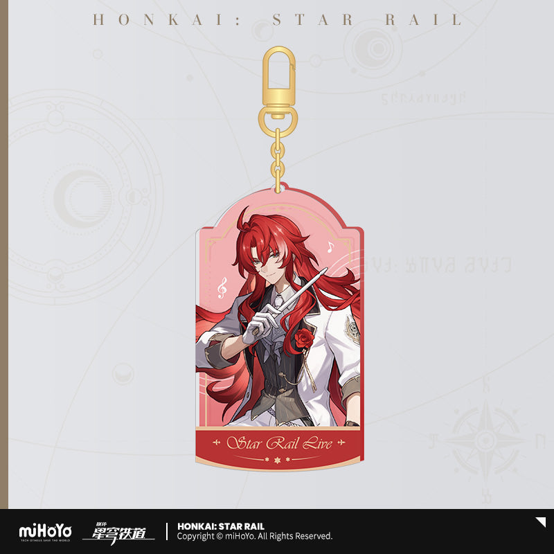 [OFFICIAL] Star Rail LIVE Series Acrylic Keychain - Teyvat Tavern - Genshin Impact & Honkai Star Rail Merch