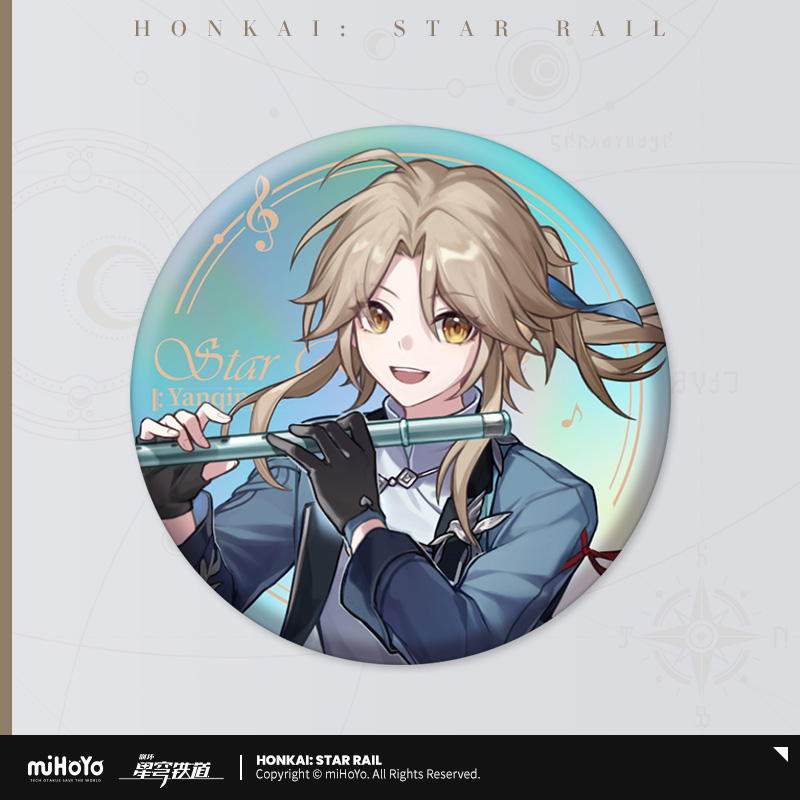 [OFFICIAL] Star Rail LIVE Series Badge - Teyvat Tavern - Genshin Impact & Honkai Star Rail Merch