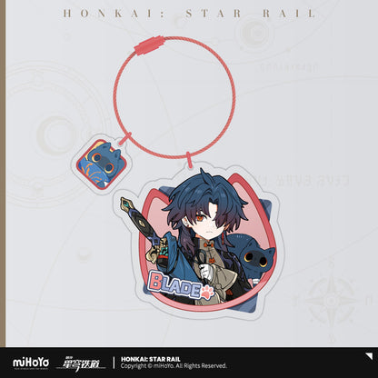 [OFFICIAL] Honkai Star Rail Little Kitten Series Acrylic Keychain - Teyvat Tavern - Genshin Impact & Honkai Star Rail Merch