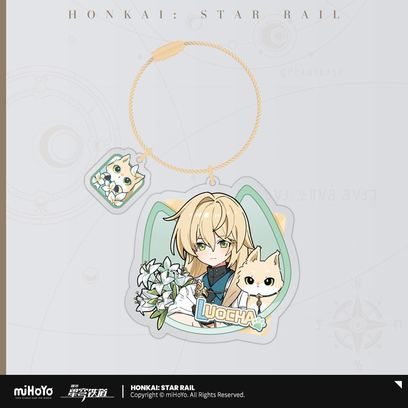 [OFFICIAL] Honkai Star Rail Little Kitten Series Acrylic Keychain - Teyvat Tavern - Genshin Impact & Honkai Star Rail Merch