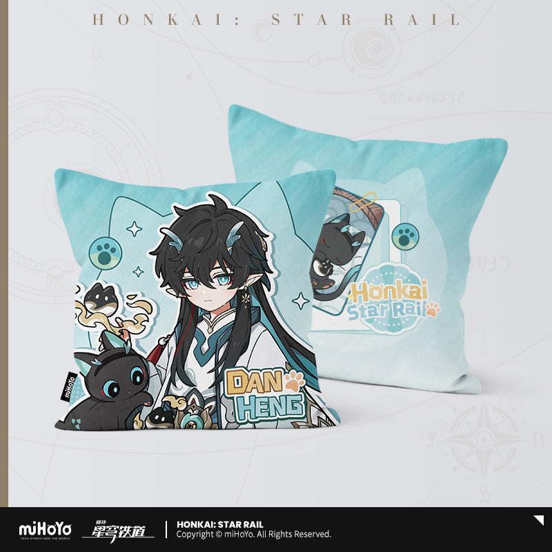 [OFFICIAL] Honkai Star Rail Little Kitten Series Character Square Throw Pillow - Teyvat Tavern - Genshin Impact & Honkai Star Rail & 3Z Merch