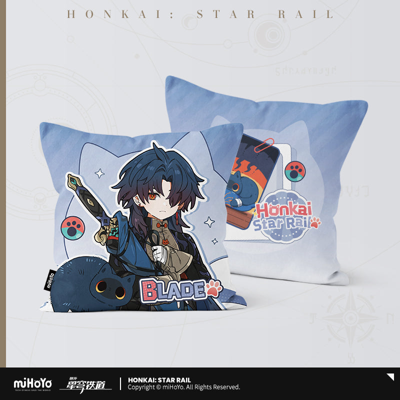 [OFFICIAL] Honkai Star Rail Little Kitten Series Character Square Throw Pillow - Teyvat Tavern - Genshin Impact & Honkai Star Rail & 3Z Merch