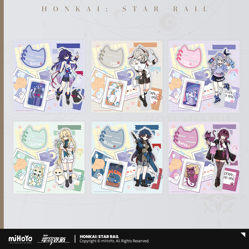 [OFFICIAL] Honkai Star Rail Little Kitten Series Stand Figure - Teyvat Tavern - Genshin Impact & Honkai Star Rail Merch