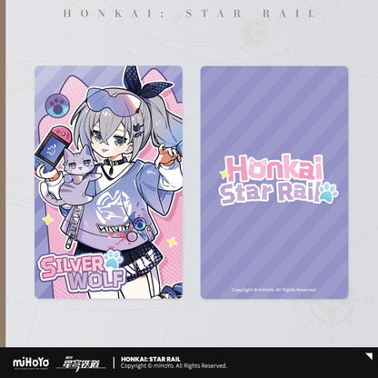 [OFFICIAL] Honkai Star Rail Little Kitten Series Collectable Laser Ticket - Teyvat Tavern - Genshin Impact & Honkai Star Rail Merch