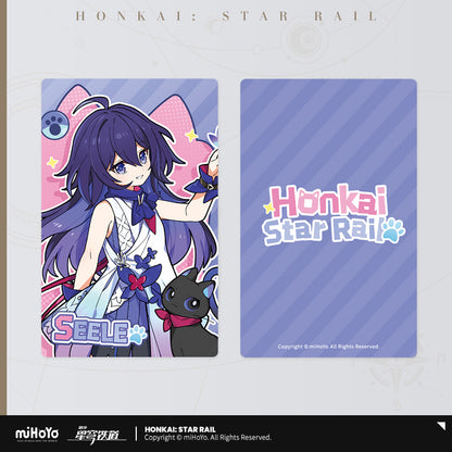 [OFFICIAL] Honkai Star Rail Little Kitten Series Collectable Laser Ticket - Teyvat Tavern - Genshin Impact & Honkai Star Rail Merch