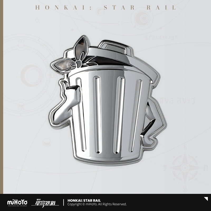 [OFFICIAL] Lordly Trashcan Metal Refrigerator Magnets - Teyvat Tavern - Genshin Impact & Honkai Star Rail Merch