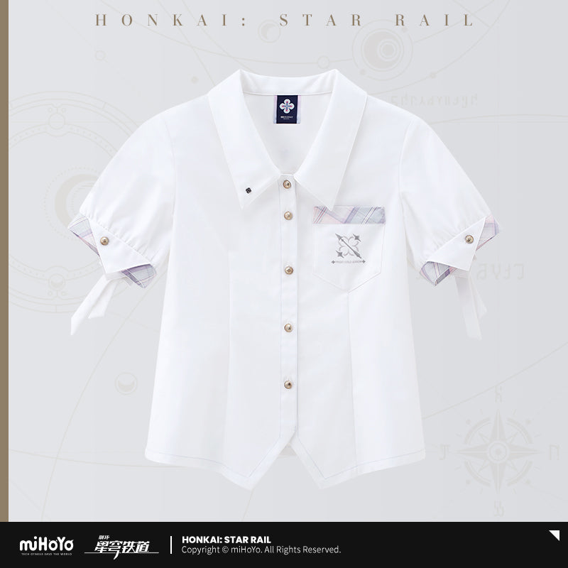 [OFFICIAL] Honkai Star Rail March 7th Impression Series Apparel - Short Sleeve Blouse - Teyvat Tavern - Genshin Merch