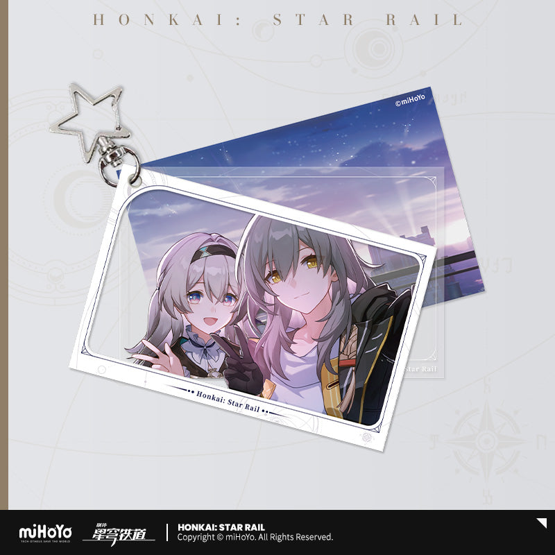 [OFFICIAL] Midsummer Firefly Rendezvous Series Photo Keychain - Teyvat Tavern - Genshin Impact & Honkai Star Rail Merch