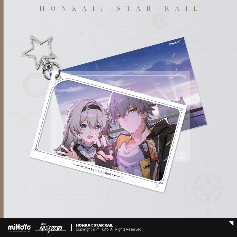 [OFFICIAL] Midsummer Firefly Rendezvous Series Photo Keychain - Teyvat Tavern - Genshin Impact & Honkai Star Rail Merch