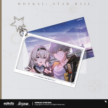 [OFFICIAL] Midsummer Firefly Rendezvous Series Photo Keychain - Teyvat Tavern - Genshin Impact & Honkai Star Rail Merch