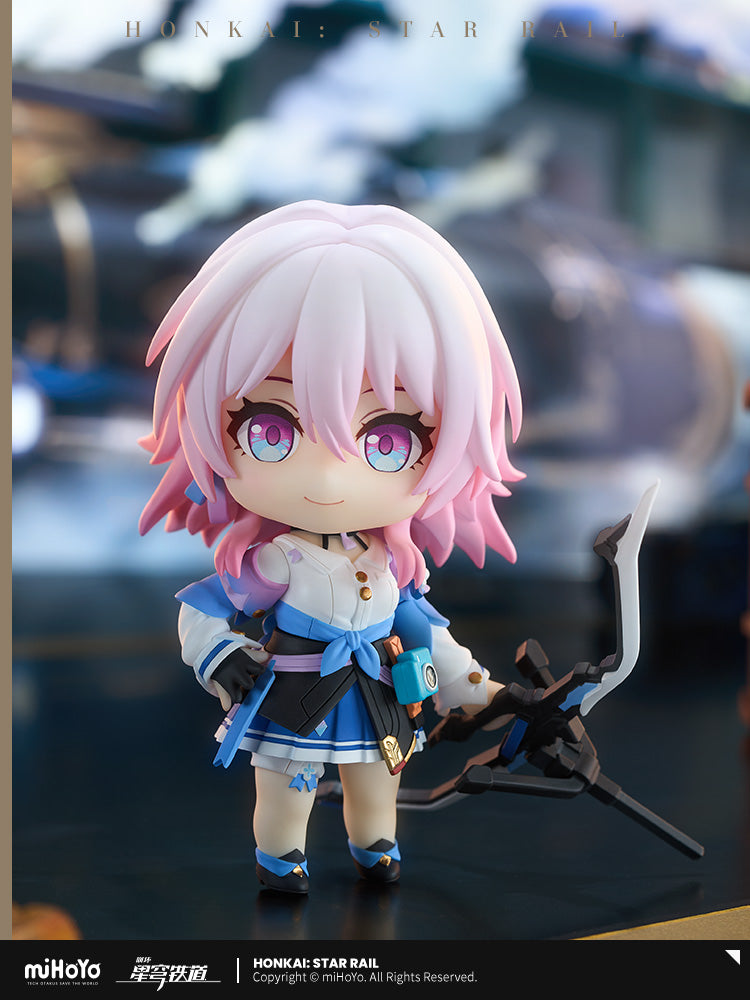 [OFFICIAL] March 7th Chibi Cute Clay Figure - Teyvat Tavern - Genshin Impact & Honkai Star Rail Merch