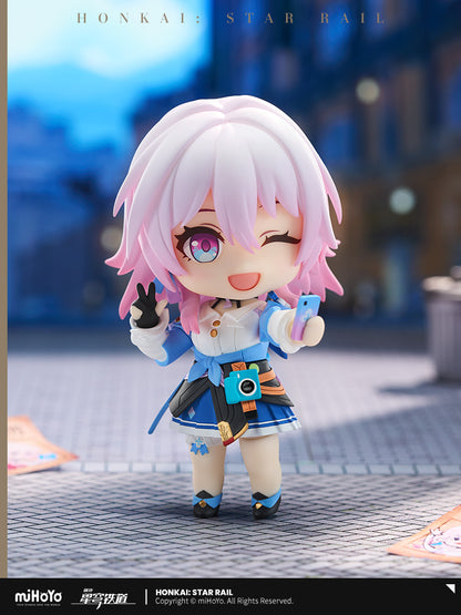 [OFFICIAL] March 7th Chibi Cute Clay Figure - Teyvat Tavern - Genshin Impact & Honkai Star Rail Merch