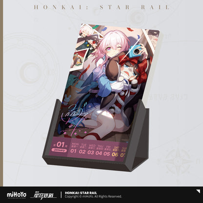 [OFFICIAL] Honkai Star Rail Recording The Light Year Series 2024 Weekly Calendar - Teyvat Tavern - Genshin Merch