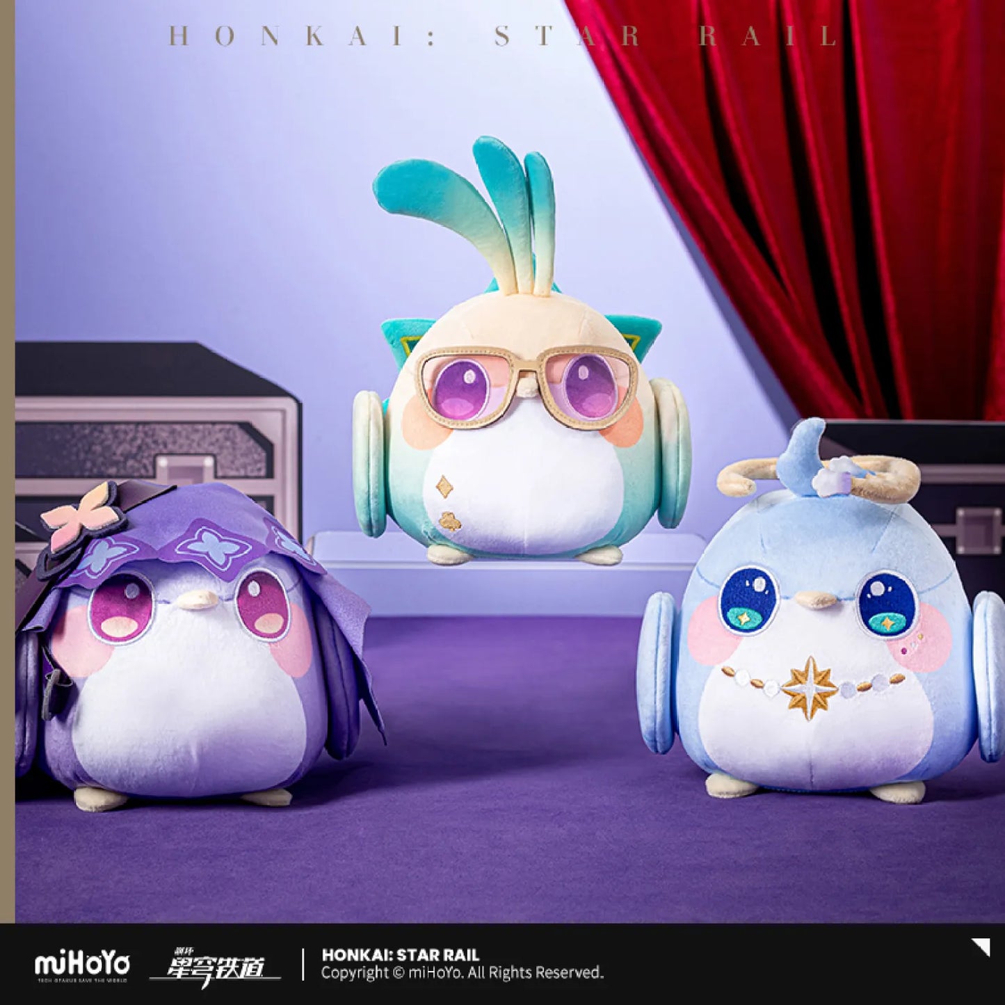 [OFFICIAL] Honkai Star Rail Owlbert's Studio Series Character Origami Birds Plush Toy - Teyvat Tavern - Genshin Impact & Honkai Star Rail & 3Z Merch